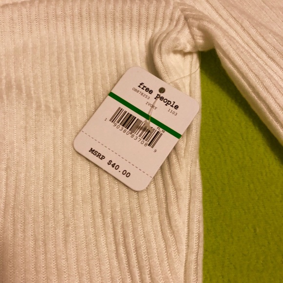 Bodysuit Ivory Freepeople Free People Large L - Picture 3 of 3